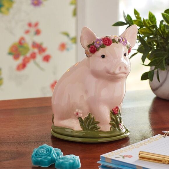 š¦āNewāPioneerāWomanĀ PinkāPigāFragranceāWarmer - Picture 3 of 8